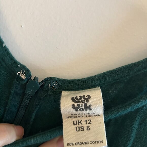 Lucy & Yak Bowie Jumpsuite Green (No longer available on site) - Picture 4 of 4